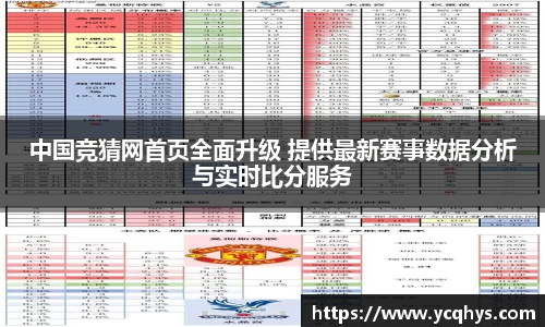 中国竞猜网首页全面升级 提供最新赛事数据分析与实时比分服务